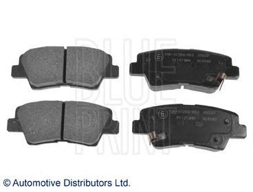 BLUE PRINT adg042109 -  Комплект тормозных колодок, дисковый тормоз